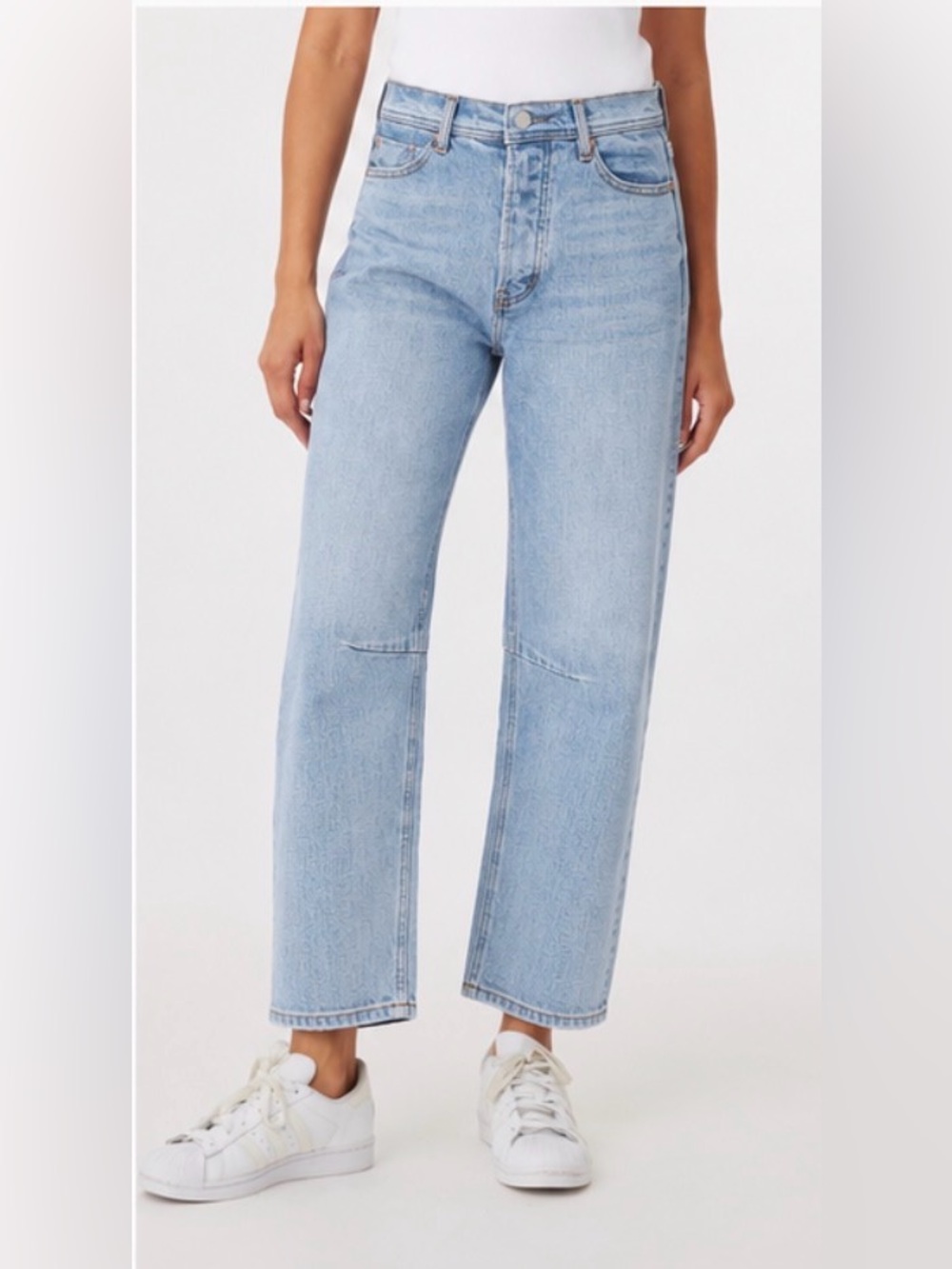 NWT Scotch & Soda The Current High Rise Barrel Leg Jeans